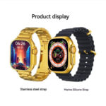 C9 Ultra Max Gold Edition Smart Watch 2.1″ Infinite HD Display, Calls, Health Tracking & Smart Notifications - Image 2