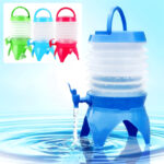 3.5-Liter Mini Portable Manual Foldable Multi-Purpose Beverage Dispenser - Image 3