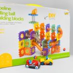 125Pcs DIY Creative Pipeline Rolling Ball Building Blocks Marble Drop Set - Image 8