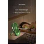 Wireless Portable Mini Brushless Fan with Super Large Wind Power, 3-Speed Setting, and LED Torch Light - Image 5