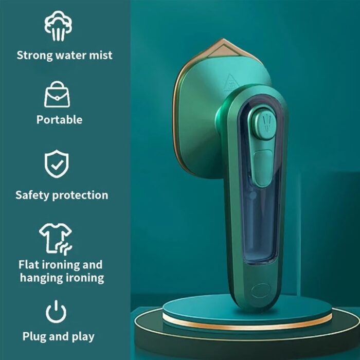 Professional Micro Steam Iron Handheld Household Portable Mini Ironing Machine Garment Steamer - Image 7