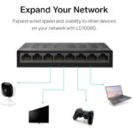 LS1008G TP-Link 8-Port Gigabit Desktop Network Switch - Image 6