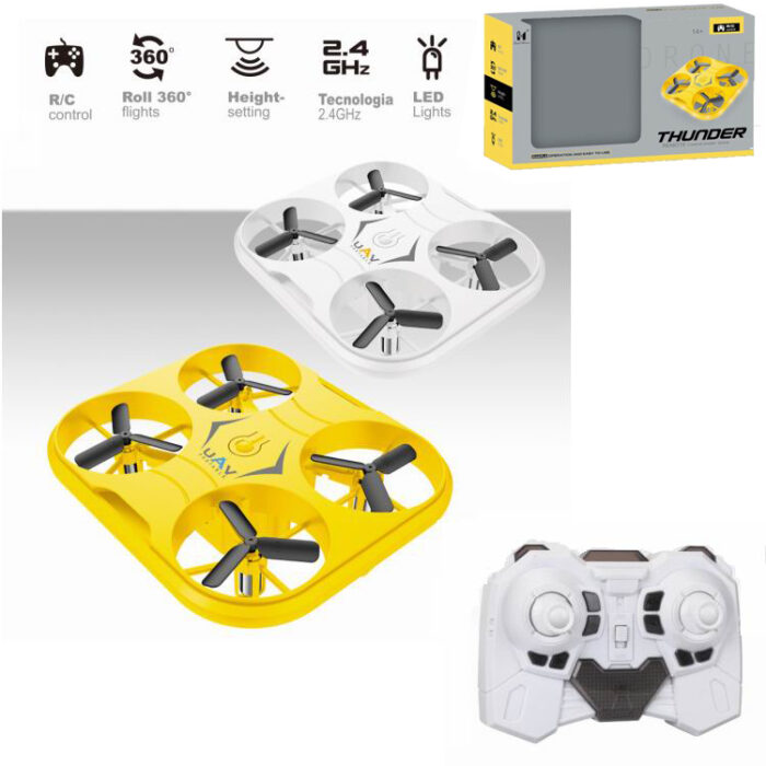 2.4GHz X53 Mini Four-Axis Remote Control Quadcopter Drone With 360 degree Movements and LED Lights - Image 1