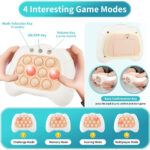 Funny Interactive Pop Quick Push Console Sensory Fidget Puzzle Toy For Skill Development - Image 9
