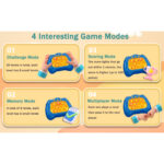 Funny Interactive Pop Quick Push Console Sensory Fidget Puzzle Toy For Skill Development - Image 2