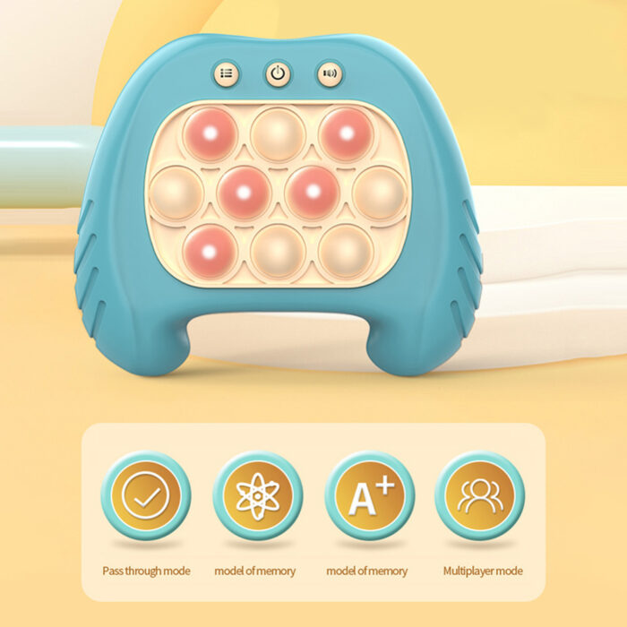 Funny Interactive Pop Quick Push Console Sensory Fidget Puzzle Toy For Skill Development - Image 8