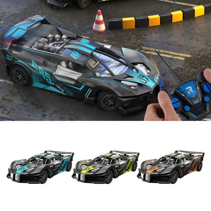 2.4GHz Rechargeable Turbo 4 Channel High Speed Remote Control Drift Racing Sports Car - Image 3