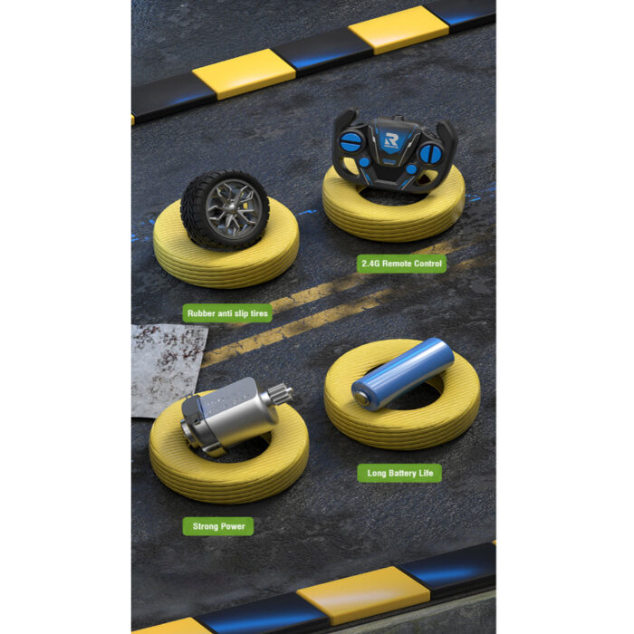 2.4GHz Rechargeable Turbo 4 Channel High Speed Remote Control Drift Racing Sports Car - Image 2
