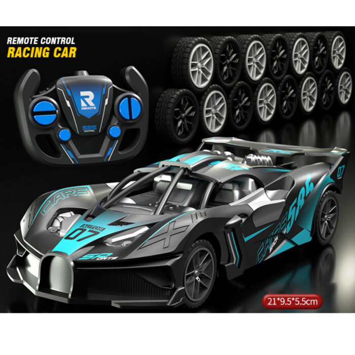 2.4GHz Rechargeable Turbo 4 Channel High Speed Remote Control Drift Racing Sports Car - Image 5