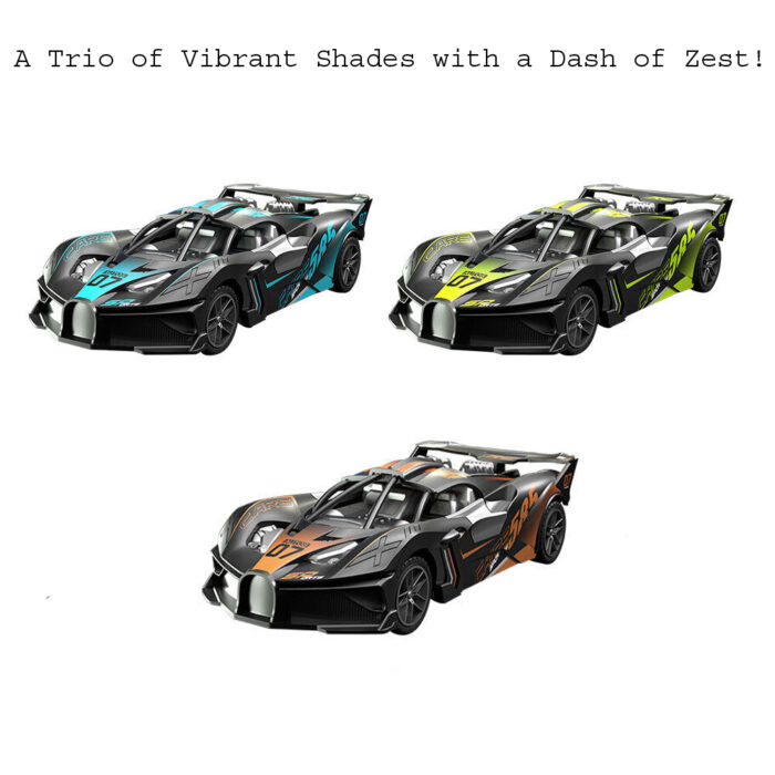 2.4GHz Rechargeable Turbo 4 Channel High Speed Remote Control Drift Racing Sports Car - Image 9