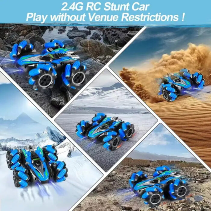 360-Degree RC Stunt Car With All-Round Mobility And Anti-Interference Function - Image 10
