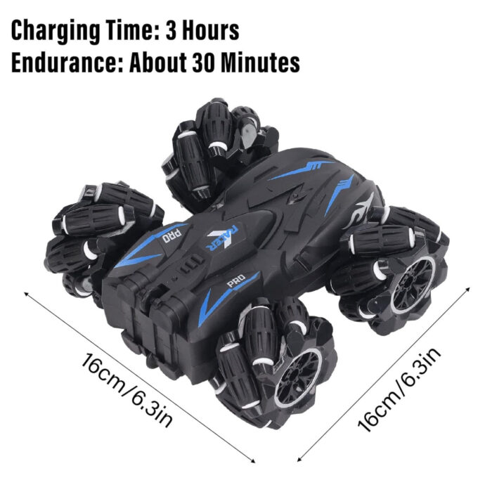 360-Degree RC Stunt Car With All-Round Mobility And Anti-Interference Function - Image 3