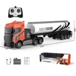 4 Channel 2.4GHz Remote Control 1:16 2WD Truck Trailer Toy For Kids - Image 6