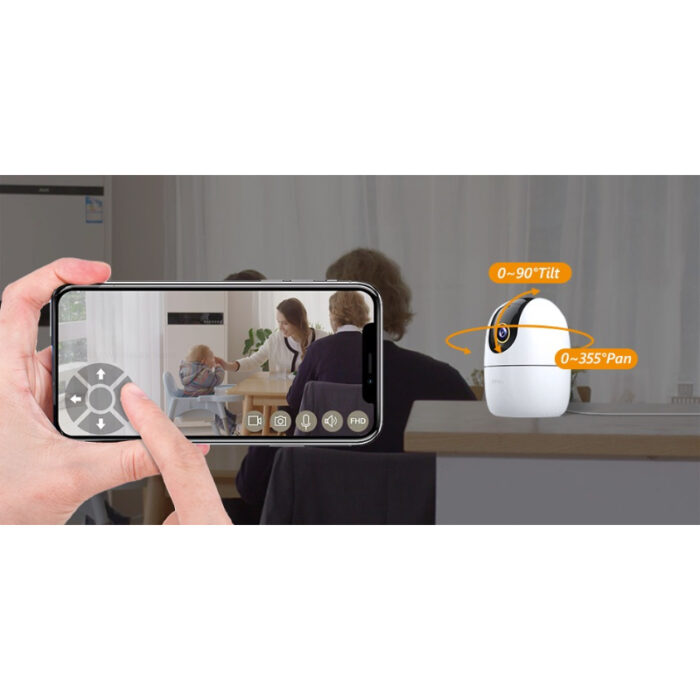 Ranger 2 Built-In Mic 360 Degree Coverage 2MP Wifi Indoor Camera - Image 3