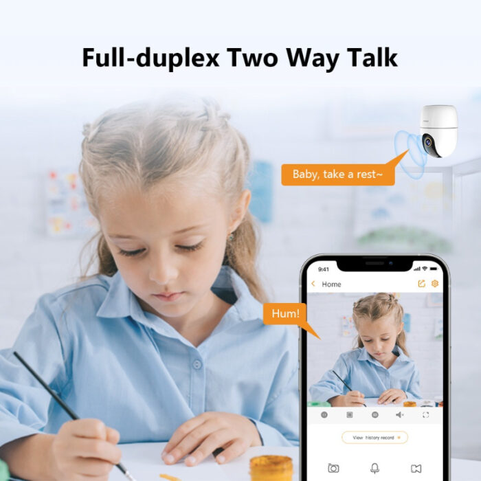 Ranger 2 Built-In Mic 360 Degree Coverage 2MP Wifi Indoor Camera - Image 5