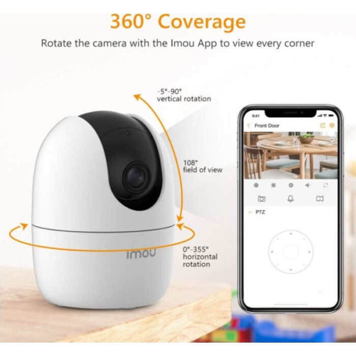Ranger 2 Built-In Mic 360 Degree Coverage 2MP Wifi Indoor Camera - Image 10
