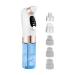 Portable Electric Rechargeable Bubble Blackhead Remover Pore Vacuum Cleaner with Interchangeable Heads - Image 2