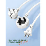 LDNIO SC5319 Power Strip 2500W Multi-Socket Extension With 5 AC Outlets And 3 USB Ports - Image 8
