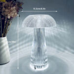 Mushroom Shape USB Rechargeable RGB Lighting Touch And Remote Control Table Lamp - Image 11