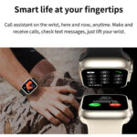 Smart Watch S9 Ultra Bluetooth Call Heart Rate Fitness Tracker With 3 Straps - Image 4