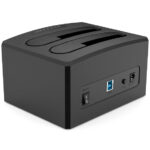 2.5 / 3.5 Inch Dual Bay USB3.0 1 To 1 Clone Hard Drive Docking Station - Image 6
