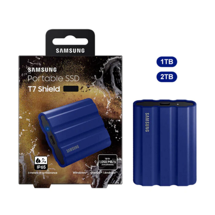 Samsung T7 Shield Portable SSD 1TB IP65 External Hard Drive - Image 1
