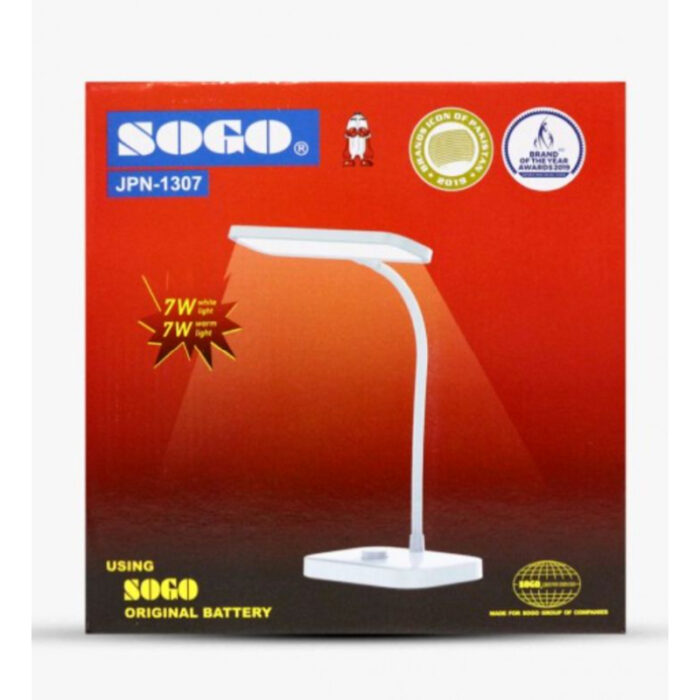 JPN-1307 Sogo Rechargeable Table/Desk Portable And Stylish Lamp - Image 5
