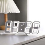 Multi-Functional Modern Design 3D LED Digital Clock - Image 9
