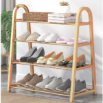 Shoe Rack With 4 Layers of Storage and Contemporary Design - Image 8