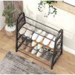Shoe Rack With 4 Layers of Storage and Contemporary Design - Image 6