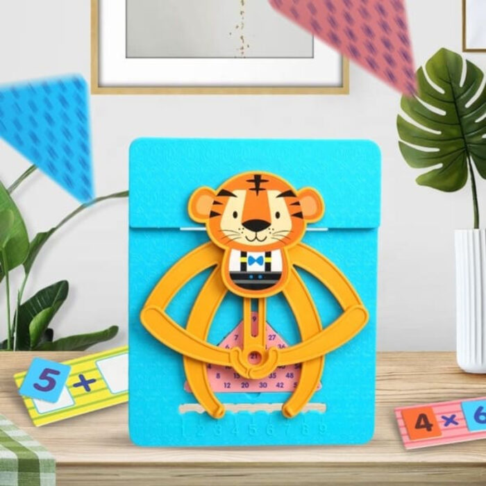Montessori Memory Training Game Arithmetic Board For Counting And Matching STEM Toy For Kids - Image 7