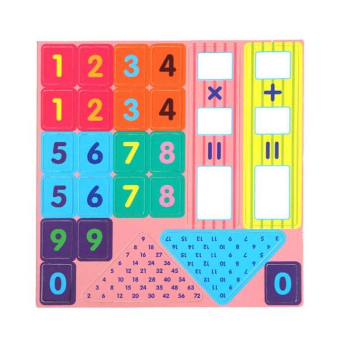 Montessori Memory Training Game Arithmetic Board For Counting And Matching STEM Toy For Kids - Image 9