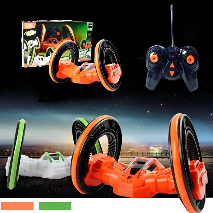 Radio Controlled Racing Stunt Car 360° Spins Vehicle For Kids - Image 6
