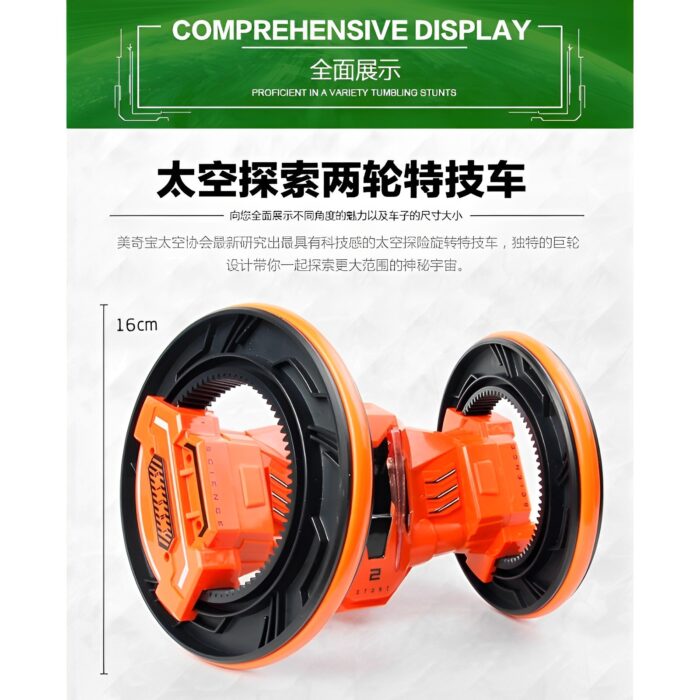 Radio Controlled Racing Stunt Car 360° Spins Vehicle For Kids - Image 5