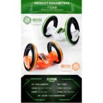 Radio Controlled Racing Stunt Car 360° Spins Vehicle For Kids