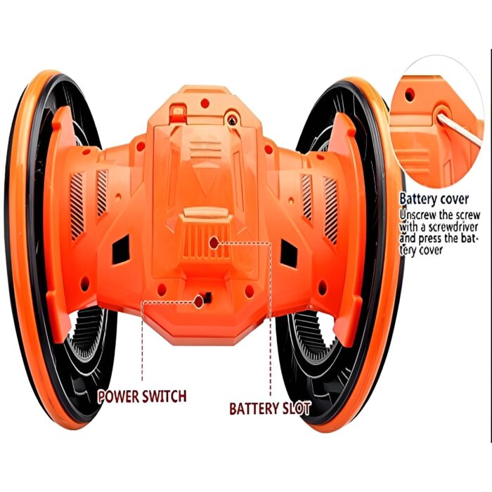 Radio Controlled Racing Stunt Car 360° Spins Vehicle For Kids - Image 7
