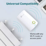 TP-LINK TL-WA854RE 300Mbps Wall-Plug Wi-Fi Range Extender with Smart Signal Indicator, Tether App Control & Night Mode - Image 2