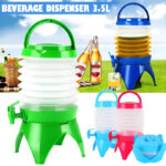 3.5-Liter Mini Portable Manual Foldable Multi-Purpose Beverage Dispenser - Image 7
