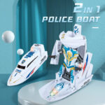Bump & Go 2 In 1 Speed Transformation Boat With Light And Sound