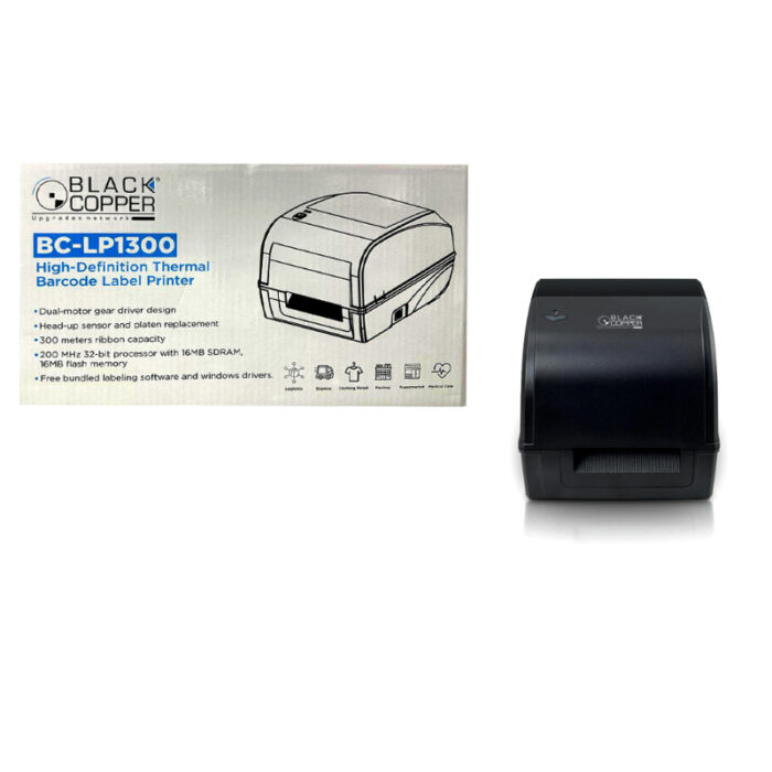 BC-LP1300 203Dpi High Definition Thermal Barcode Label Printer - Image 2