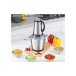 SL-2021 3L Multifunctional 300W Electric Meat Grinder Chopper with Variable Speed, Stainless Steel Blades And Safety Interlock - Image 11