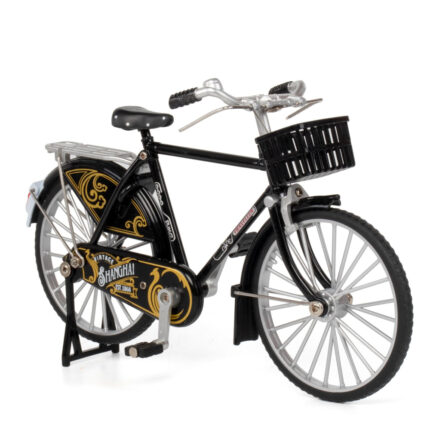 Premium 1:10 Die-Cast Vintage Model Alloy Miniature Bicycle Toy