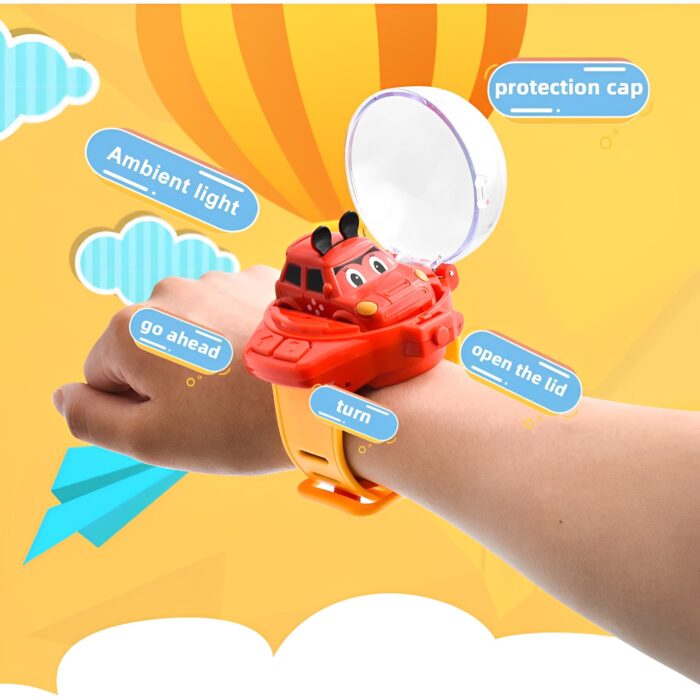 Mini Cute 2.5G Detachable Remote Control Watch Car Toy - Image 10