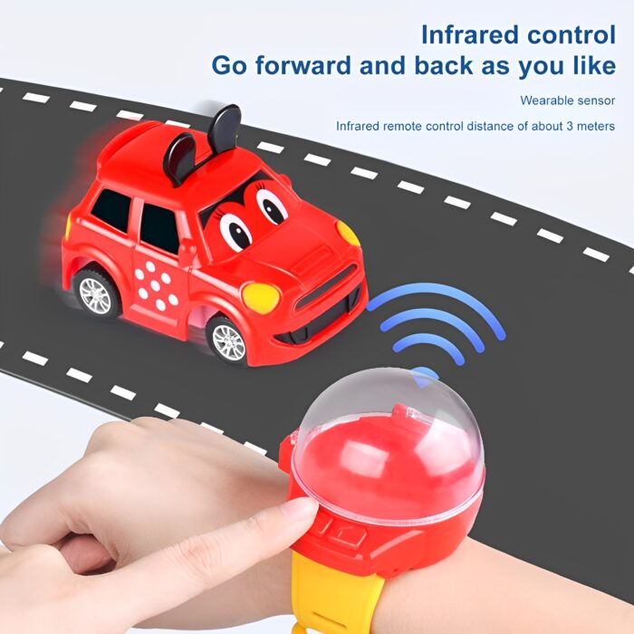 Mini Cute 2.5G Detachable Remote Control Watch Car Toy - Image 2