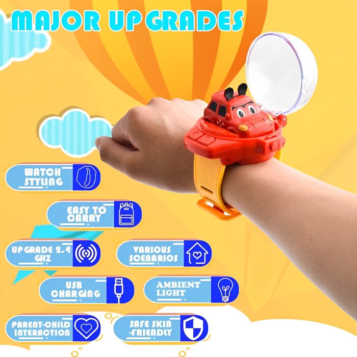 Mini Cute 2.5G Detachable Remote Control Watch Car Toy - Image 7