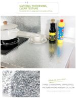 40 X 200cm Kitchen Oil-Proof Waterproof Stickers Aluminum Self Adhesive Wall Sticker DIY Wallpaper - Image 3
