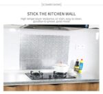 40 X 200cm Kitchen Oil-Proof Waterproof Stickers Aluminum Self Adhesive Wall Sticker DIY Wallpaper - Image 5