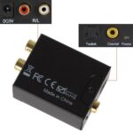 3.5MM Jack 2*RCA Digital To Analog Audio Converter Amplifier Optical Fiber Coaxial Signal To Analog - Image 3
