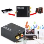 3.5MM Jack 2*RCA Digital To Analog Audio Converter Amplifier Optical Fiber Coaxial Signal To Analog - Image 2