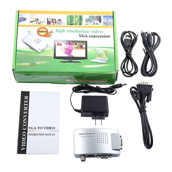 Video Converter VGA To BNC High Resolution Video HD VGA Conversion - Image 8